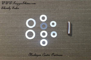 8 Piece Standard 10/22 Shim Kit 8 Piece Standard 10/22 Shim Kit