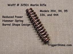Wolff Reduced Power Spring Kit for Marlin 94/95 Rifles 
