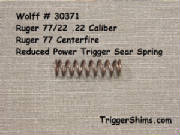 Wolff 30371 77/22 Trigger Sear Spring